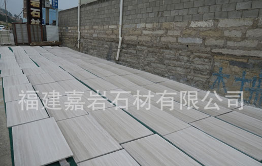 白木纹工程板 白木纹大理石成品板60*60*1.6cm